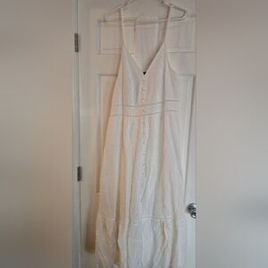 Women's white Simplee maxi dress size XXL